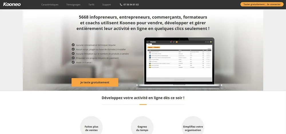 kooneo avis