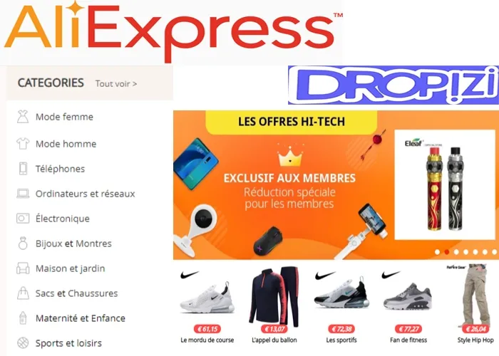 aliexpress dropizi