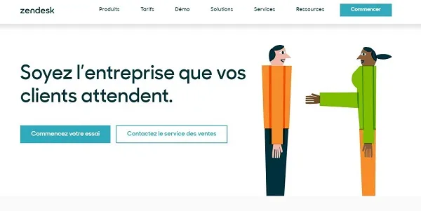 Zendesk et son service d'assistance personnalisable