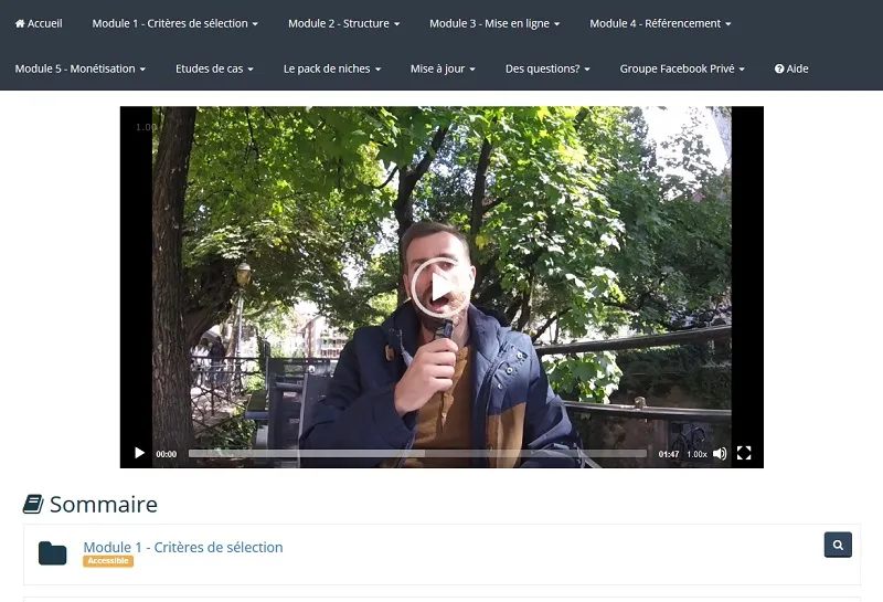 formation sites de niche kevin bodin