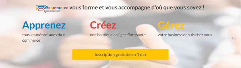 ecommerce academie inscription gratuite avis