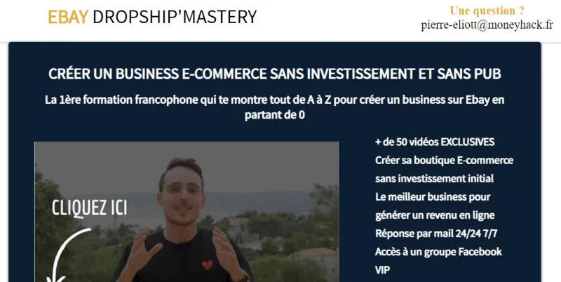formation ebay dropship mastery avis
