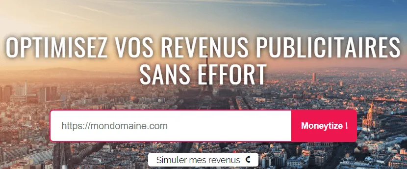 systeme inscription simple moneytizer avis