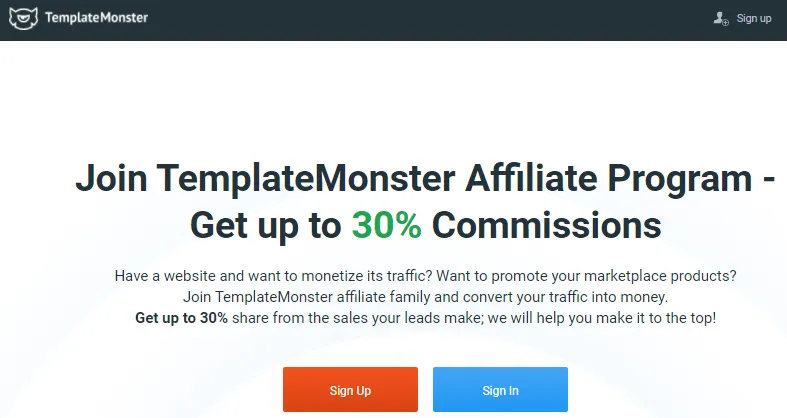 templatemonster affiliation multi niveaux