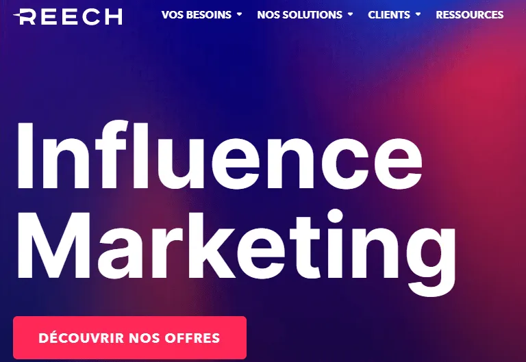 avis reech plateforme influence marketing